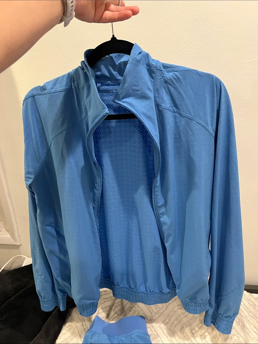 lululemon athletica Light Blue Track Jacket
